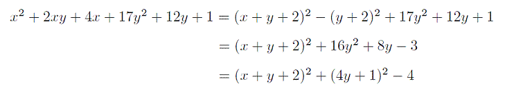 平方完成を２回